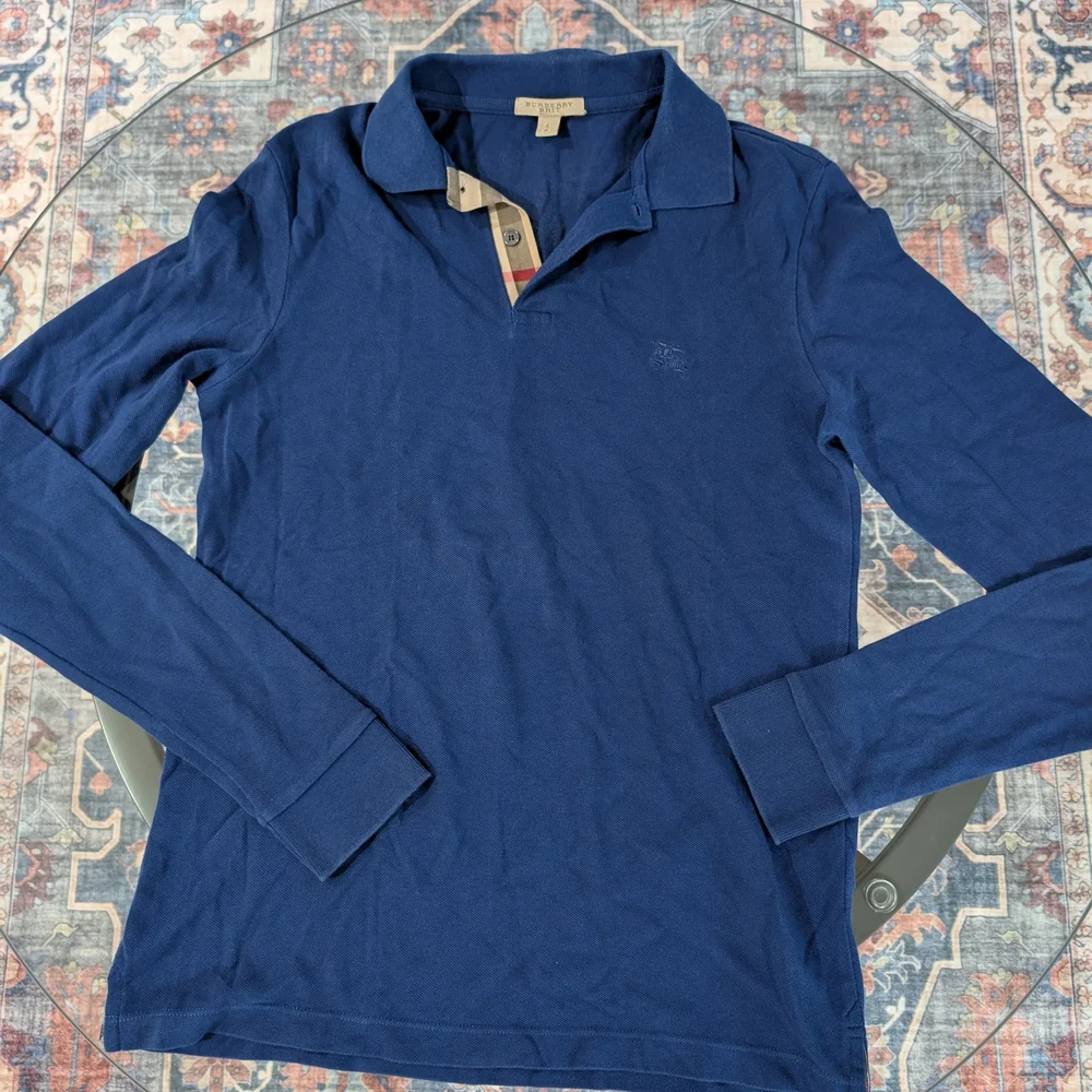 Burberry Blue Long Sleeve Shirt - Picture 10 of 10